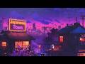 Rainfall in Japanese Town ☔ Lofi Hip Hop Beats | 80s &amp; 1990 | The Japanese Town