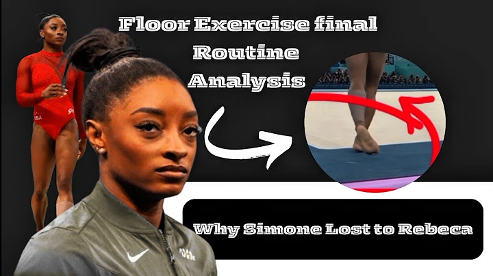 Simone Biles Floor Final Routine Analysis at Paris 2024 Olympics