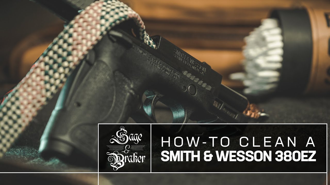 Smith & Wesson M&P 380 EZ // How to Clean and Disassemble YouTube