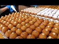 한국식 크럼 도너츠? 어릴적 먹던 추억의 크림 찹쌀도너츠와 미니도넛 만들기 making korean style cream doughnuts - korean street food