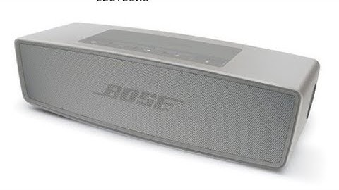 Bose Mini Link II - Battery fix/hack