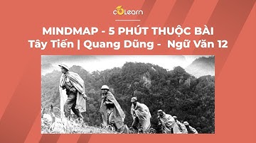 Mindmap - 5 phút thuộc bài: Tây Tiến |Quang Dũng -  Ngữ Văn 12