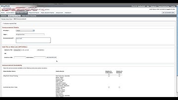 WileyPLUS Instructor Help - How to add announcement or document