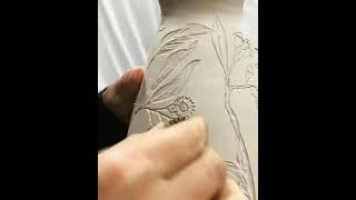 beautiful art on clay pot🔥🔥 #shorts #art #beautiful #creative #satisfying