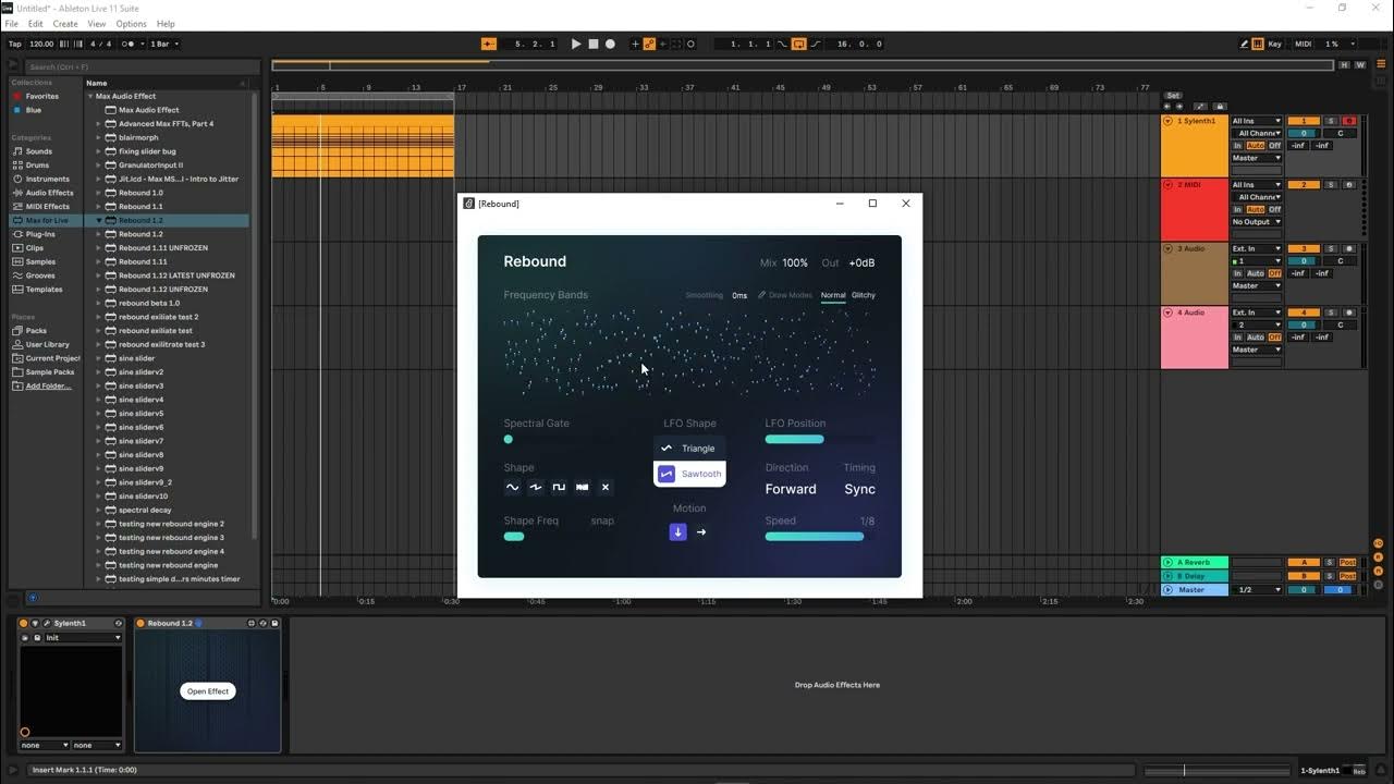 Rebound Max for Live Plugin Walkthrough YouTube