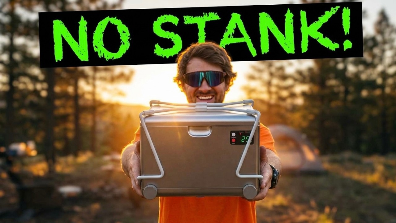 🔥 Modiwell LE-310 OFF-GRID Portable Camping Toilet! | DRY FLUSH! | NO MESS!