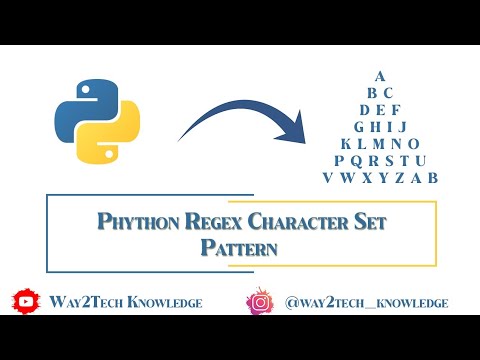 Python Regex Character