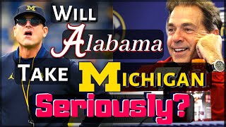 WILL ALABAMA TAKE MICHIGAN SERIOUSLY? / Citrus Bowl Preview