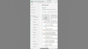 Proteger un libro de Excel con clave #excel #formulas #funciones #office