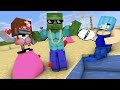 Monster School : MERMAID & ZOMBIE BABY LIFE - Minecraft Animation