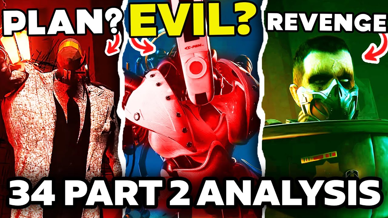 EVIL PENCILMAN?! - EPISODE 34 PART 2SKIBIDI TOILET MULTIVERSE Easter Egg Analysis Theory