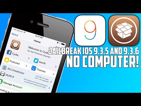 How To Jailbreak iOS 9.3.6/9.3.5 NO COMPUTER! iPhone 4S, iPad 2/Mini, iPod Touch 5!