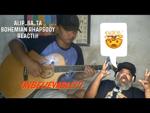 ALIP BA TA - Bohemian Rhapsody (fingerstyle cover ) Reaction