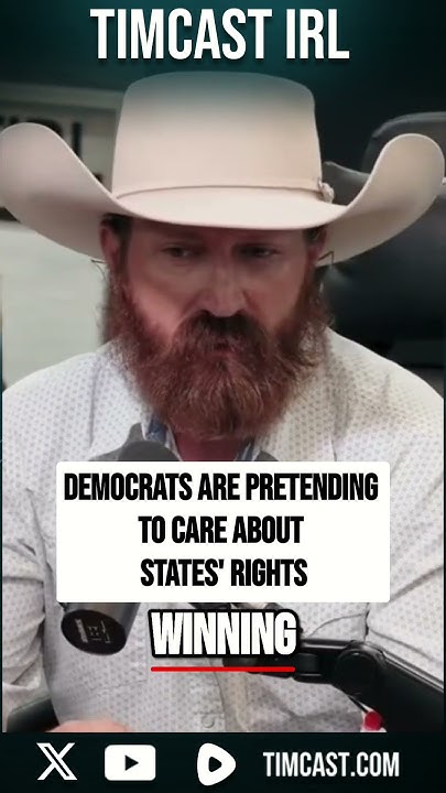 Democrats Are PRETENDING To Care About States' Rights - YouTube