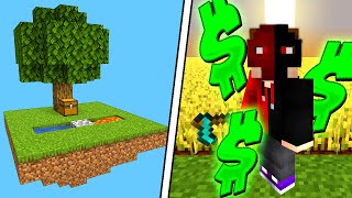 My *BEST* DAY ONE on Minecraft Skyblock!! (TalonMC Skyblock)