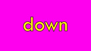 Sight Word Down Song