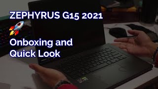 Best gaming laptop according to Reddit 2021 - Asus Rog Zephyrus g15