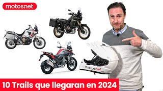 🏔 Las 10 Trail que llegan en 2024 / Vistas en el EICMA / motos.net