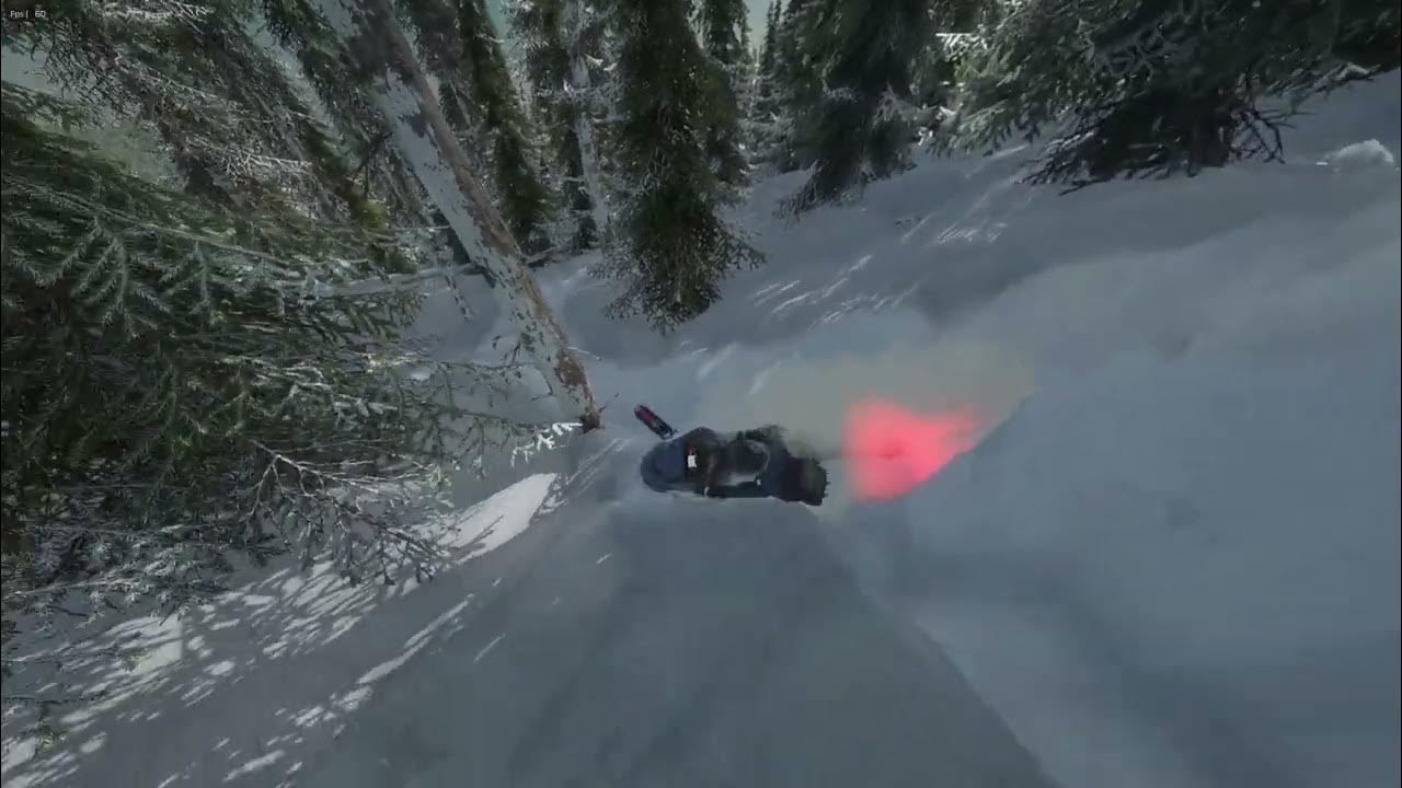 Sledders with Turbo Shredder, sidehills and steep slopes YouTube