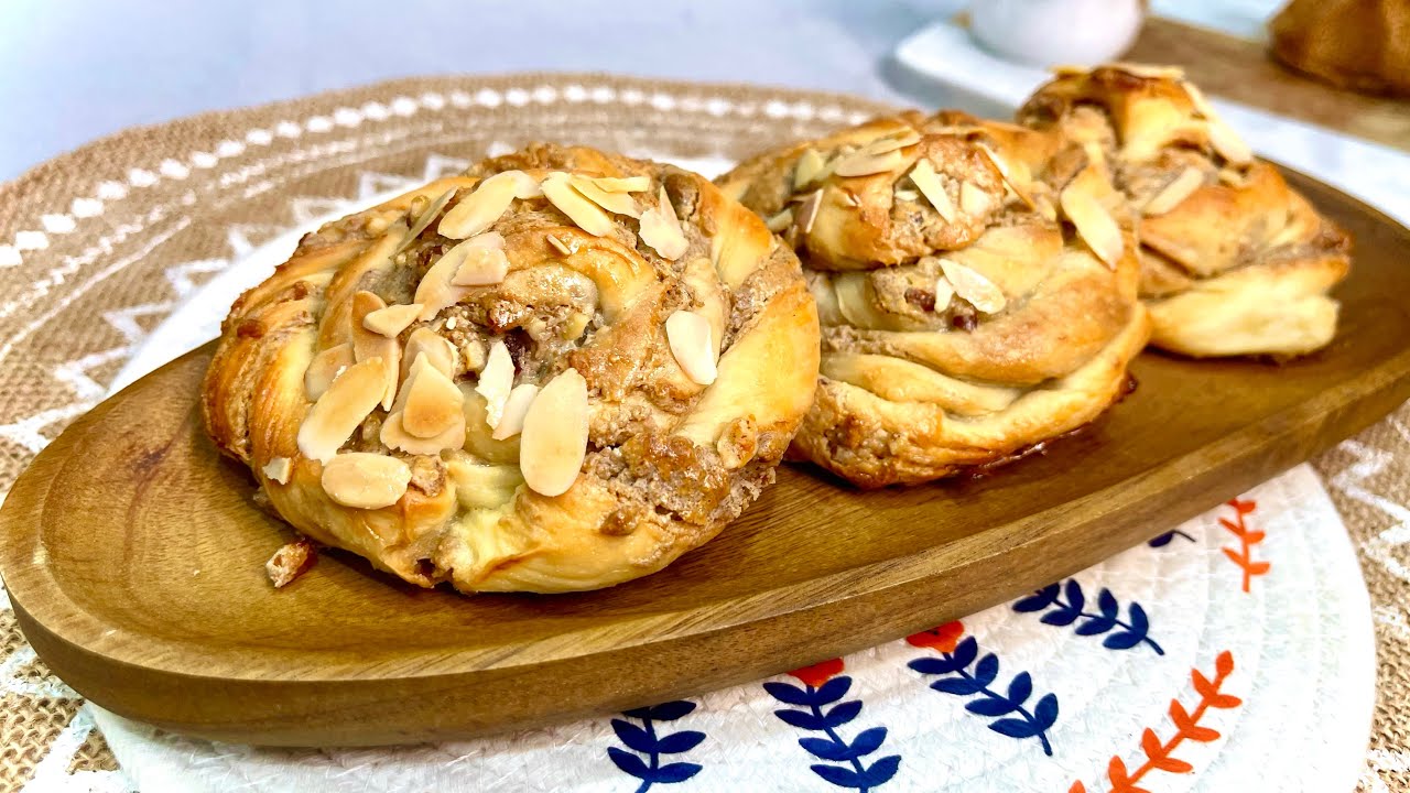 فطائر الطحينة والجوز بالسكر من ألذ المعجنات/تستحق التجربة!!!