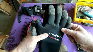 mokpot Equipment  The Gloves I Use.   Review of Aqualung K Gloves for SCUBA Diving