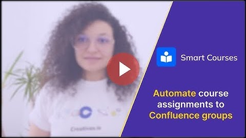 How to automate course assignments to Confluence groups?