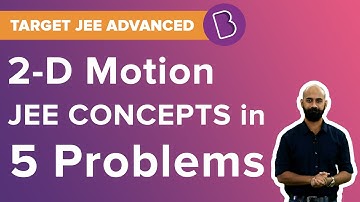 JEE Motion in Two Dimensions | Mechanics | Target JEE Advanced 2025 | Solved Questions | JEE Physics