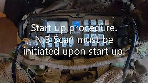 CODAN 2110v Amateur radio Manpack Portable (contents in Bergen)