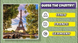 Guess the Country by the Landmark! | 3 Seconds Quiz