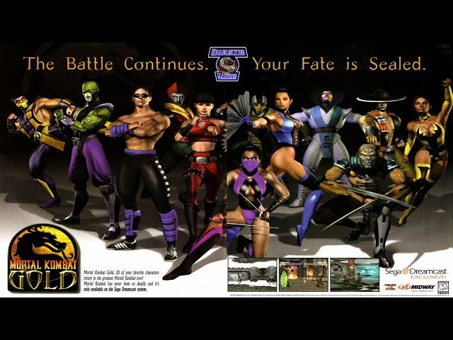 Mortal Kombat Gold - In Development - Mortal Kombat Secrets