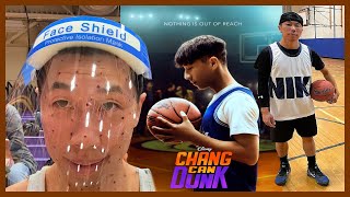 Disney CHANG CAN DUNK Movie BEHIND THE SCENES!