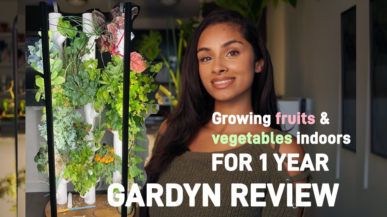 Grow your food indoors | Gardyn Hydroponic Garden Review
