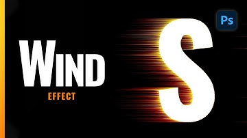 Text Wind effect | Adobe Photoshop | Quick & Easy tutorial
