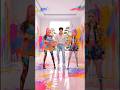 THIS NEON DOUBLE ROOM IS SO IMPRESSING 😱💖💜 Epic luxury sword floor #shorts