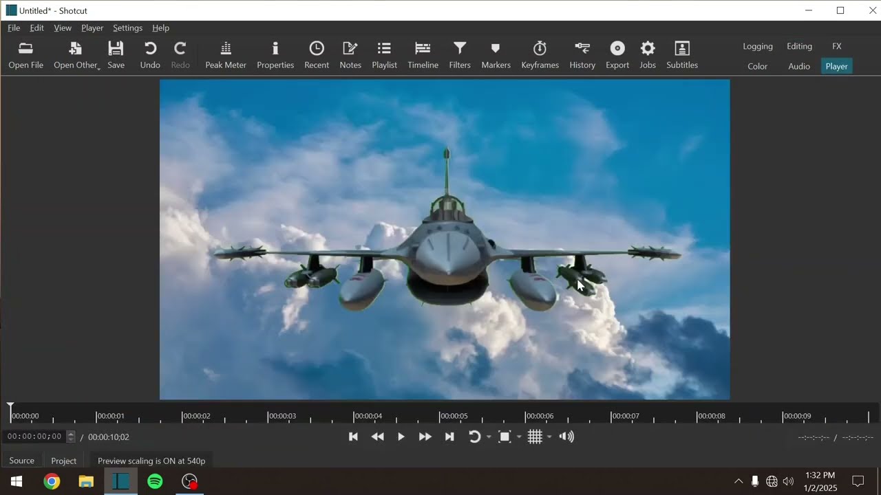 Green screen in shotcut!
