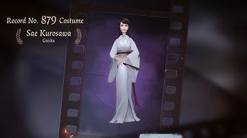 Identity V | Geisha’s FIRST CROSSOVER COSTUME IS HERE! | “Sae Kurosawa” Gameplay | Project Zero II
