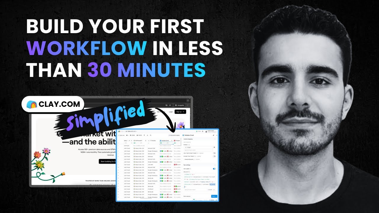 Example Clay Workflows Clay.com Tutorial for Beginners: Build Your First Workflow in 30 ...