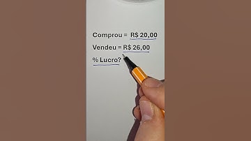 Como calcular a porcentagem de lucro sobre o custo