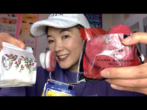 【ASMR】バレンタイン自分用❤️ミスド、ピエールマルコーニ?六花亭苺チョコ?ロイズの生チョコ食べてみた?eatingsound???