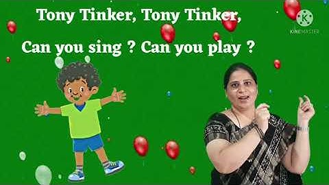 Std.2nd. Sub. English 2.7 Tony Tinker (poem)