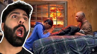 AJ Reacts To Nuclear Attack Prank On Unc