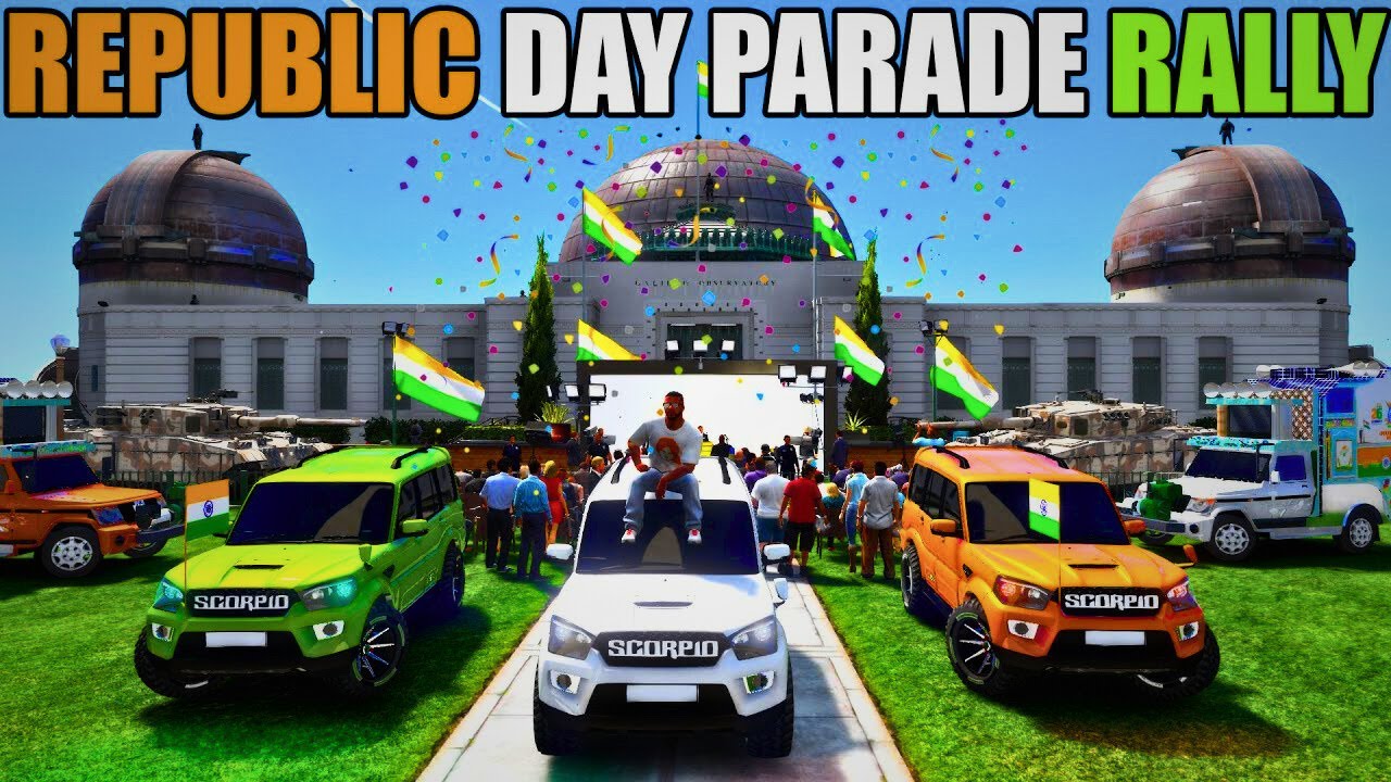 GTA 5 | happy Republic Day | and Manali snowfall gameplay in hindi