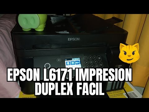 Video: ¿Qué es un dúplex automático en una impresora Epson?