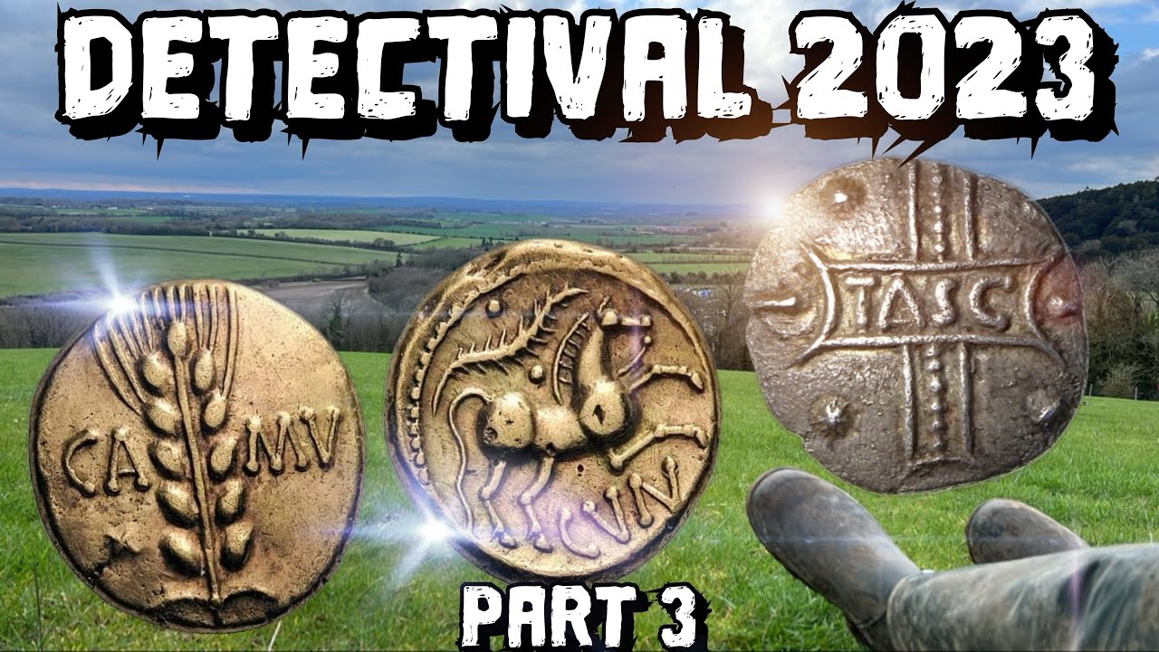 Detectival 2023. Part 3 CELTIC GOLD & SILVER, Roman and hammered! - YouTube