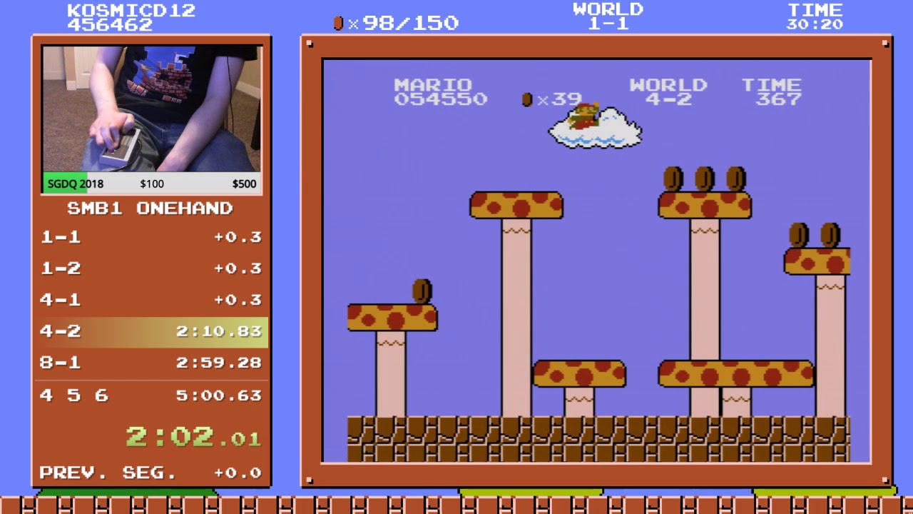 Darbian' Sets New Super Mario Speedrun World Record