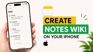 How to Create a Notes Wiki on Your iPhone