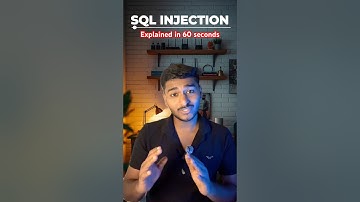 EP : 03 SQL Injection Explained in 60 Seconds 🔥 | OWASP Top 10 #cybersecurity #sqlinjection