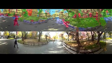 NYU Semantic Segmentation with a Convolutional Network (33 categories)