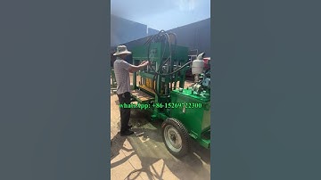 #QT4-30 diesel hydraulic cement clay interlocking block making machine with lego down mold #building