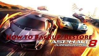 How to Backup/Restore Asphalt 8 screenshot 5